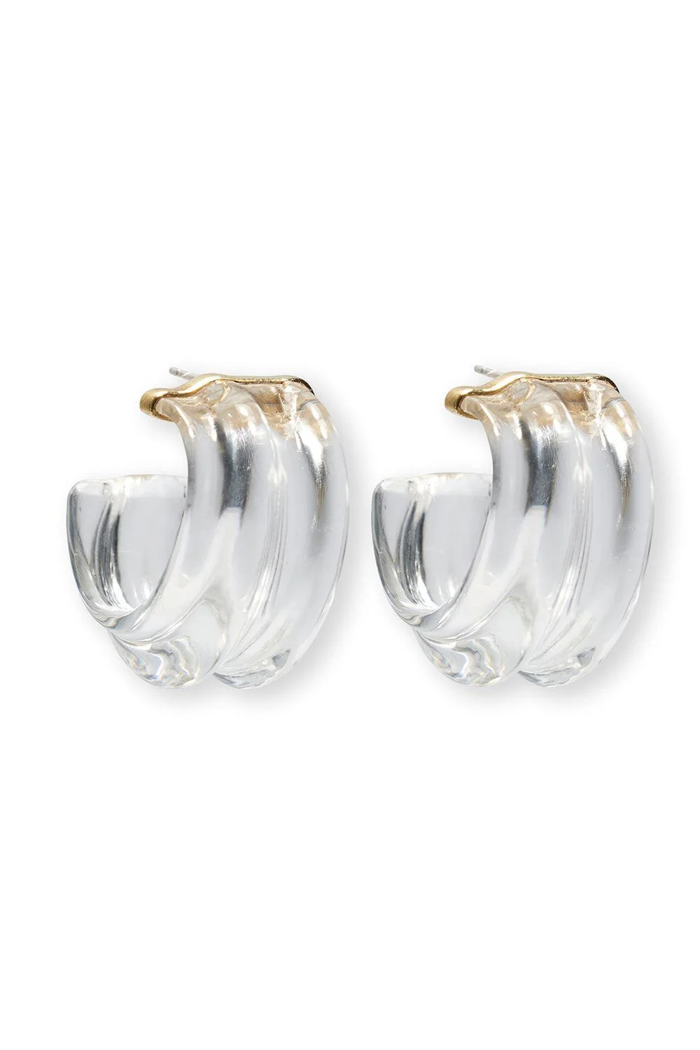 Storm Sculpted Hoop Earrings