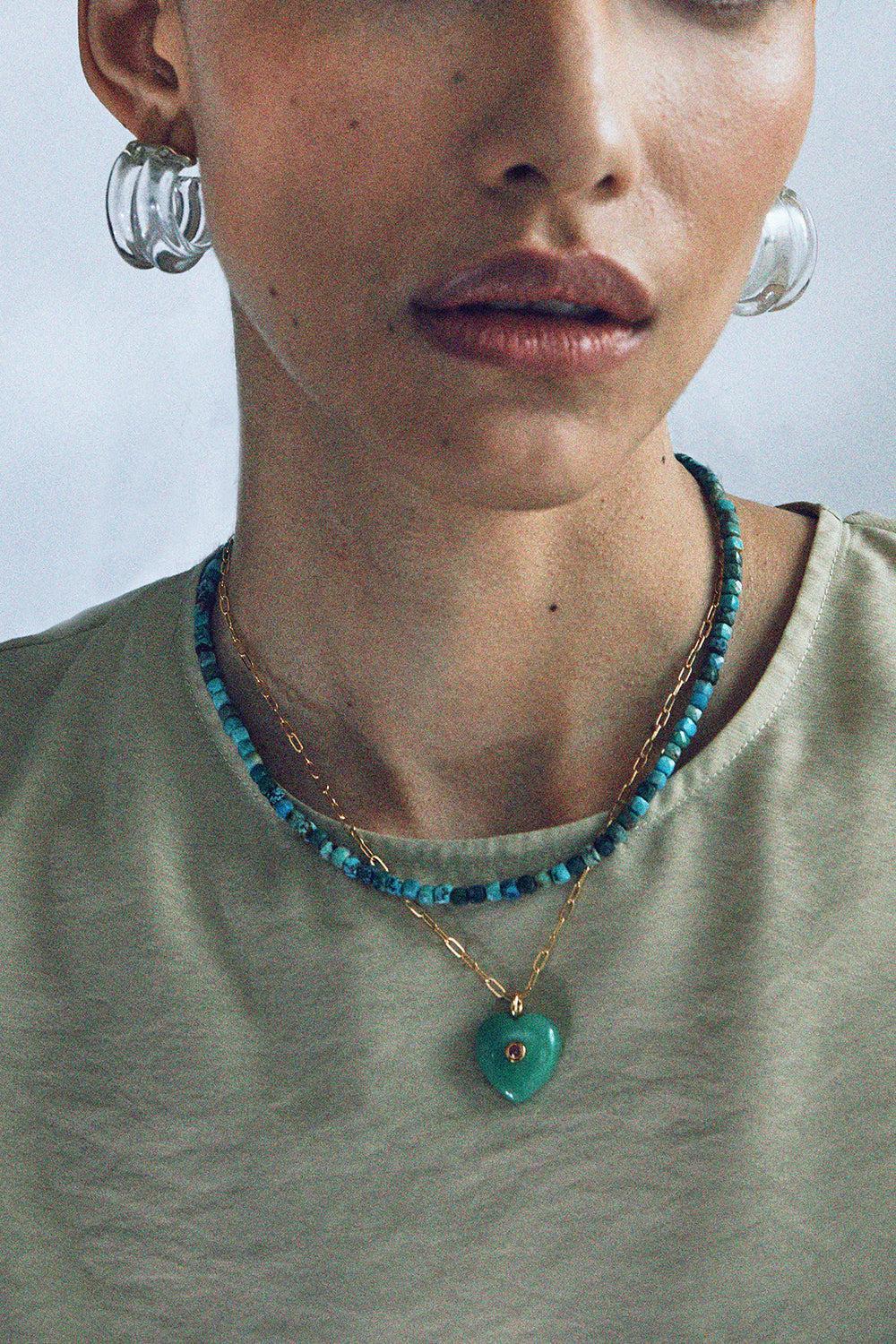 Storm Sculpted Hoop Earrings - Image 2