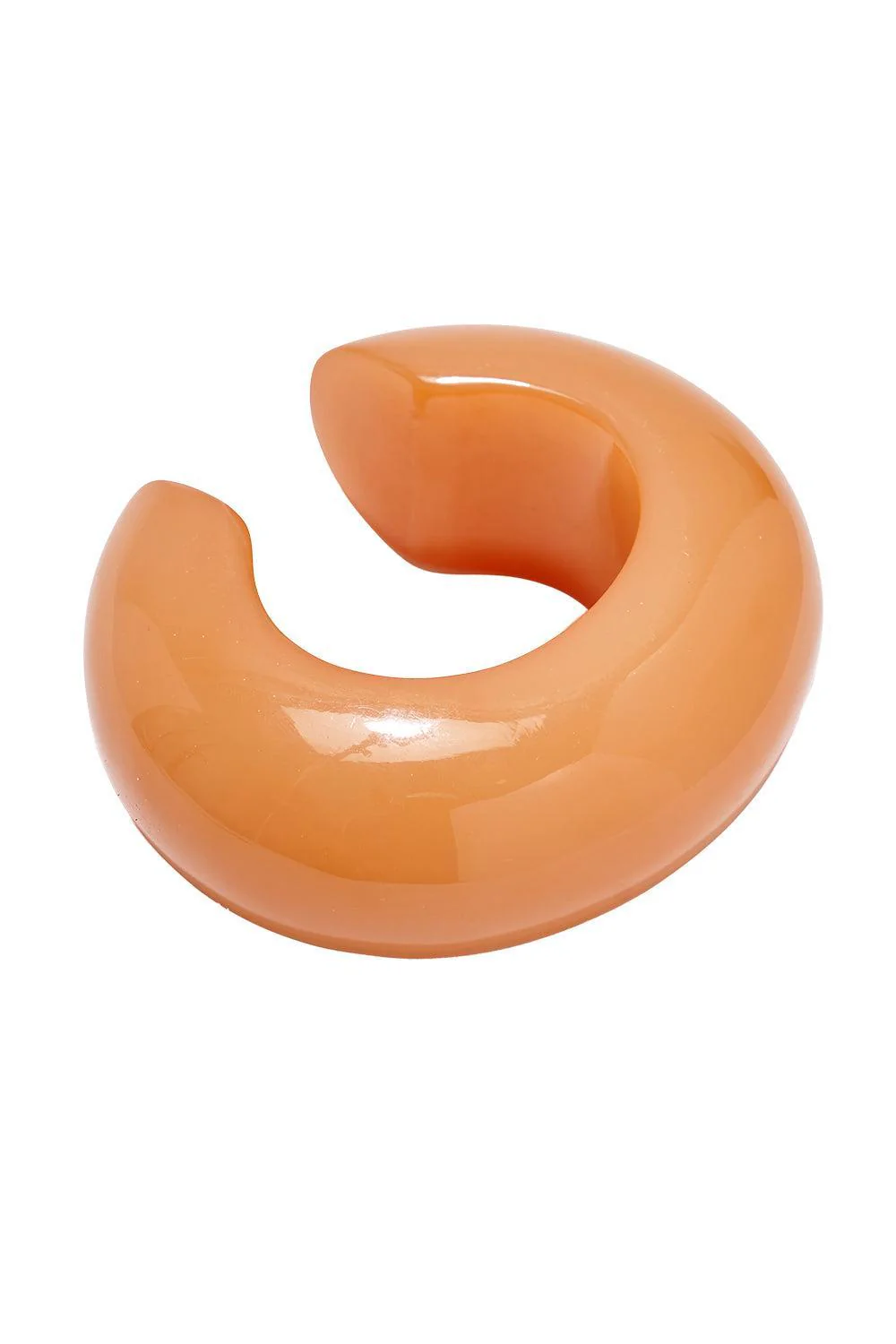 Tangerine Arc Cuff Bracelet