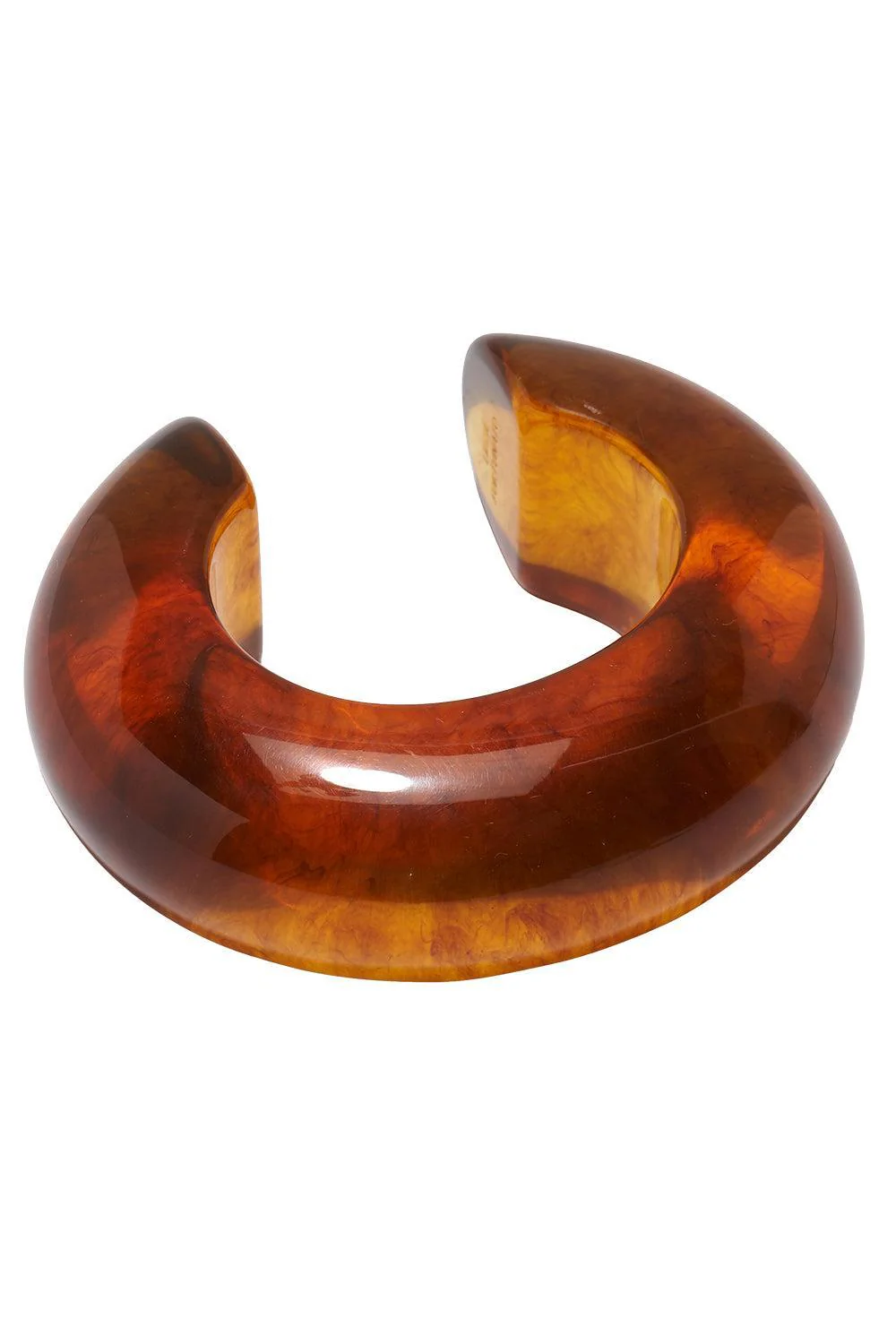 Tortoise Arc Cuff Bracelet