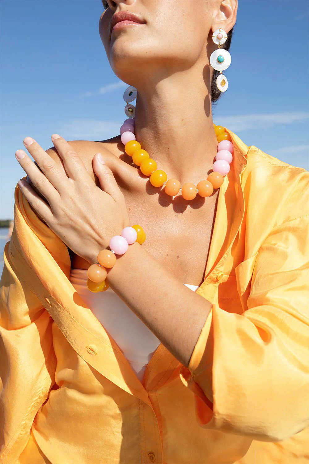 Tropic Pearl Earrings - Image 2