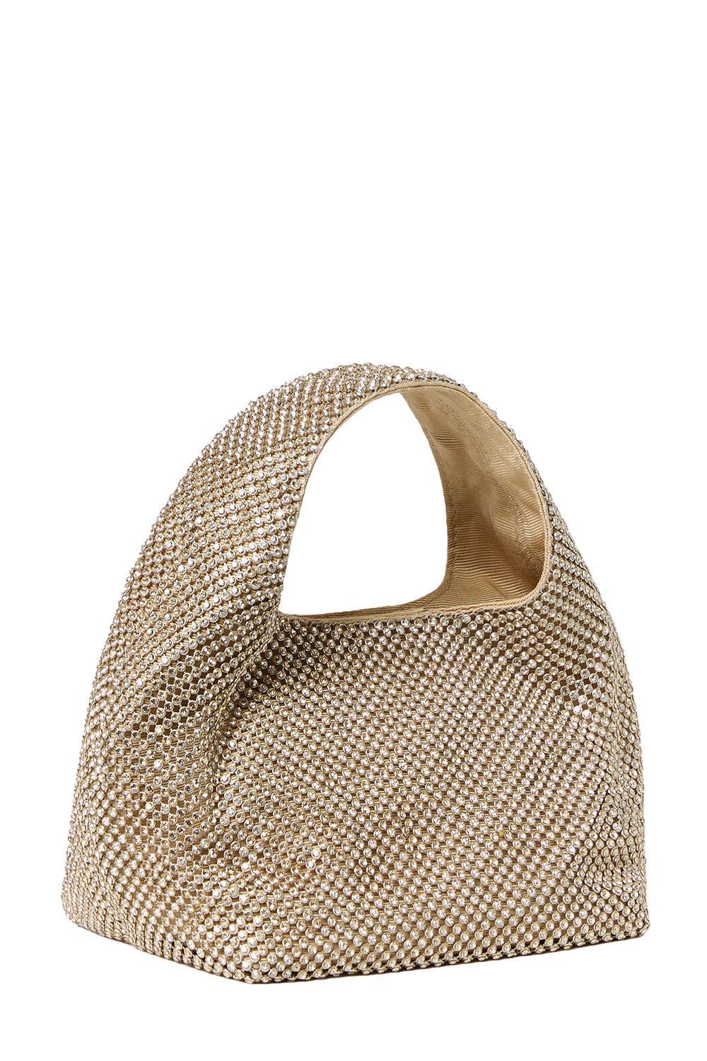 Kenzie Mini Bucket Clutch - Gold - Image 5