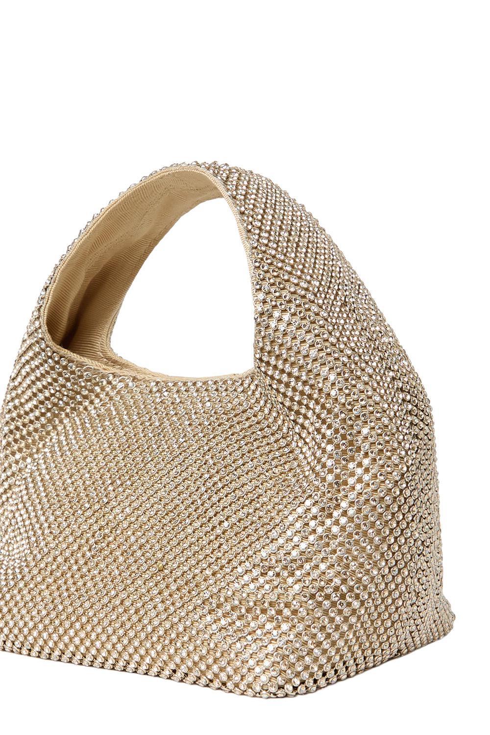 Kenzie Mini Bucket Clutch - Gold - Image 6