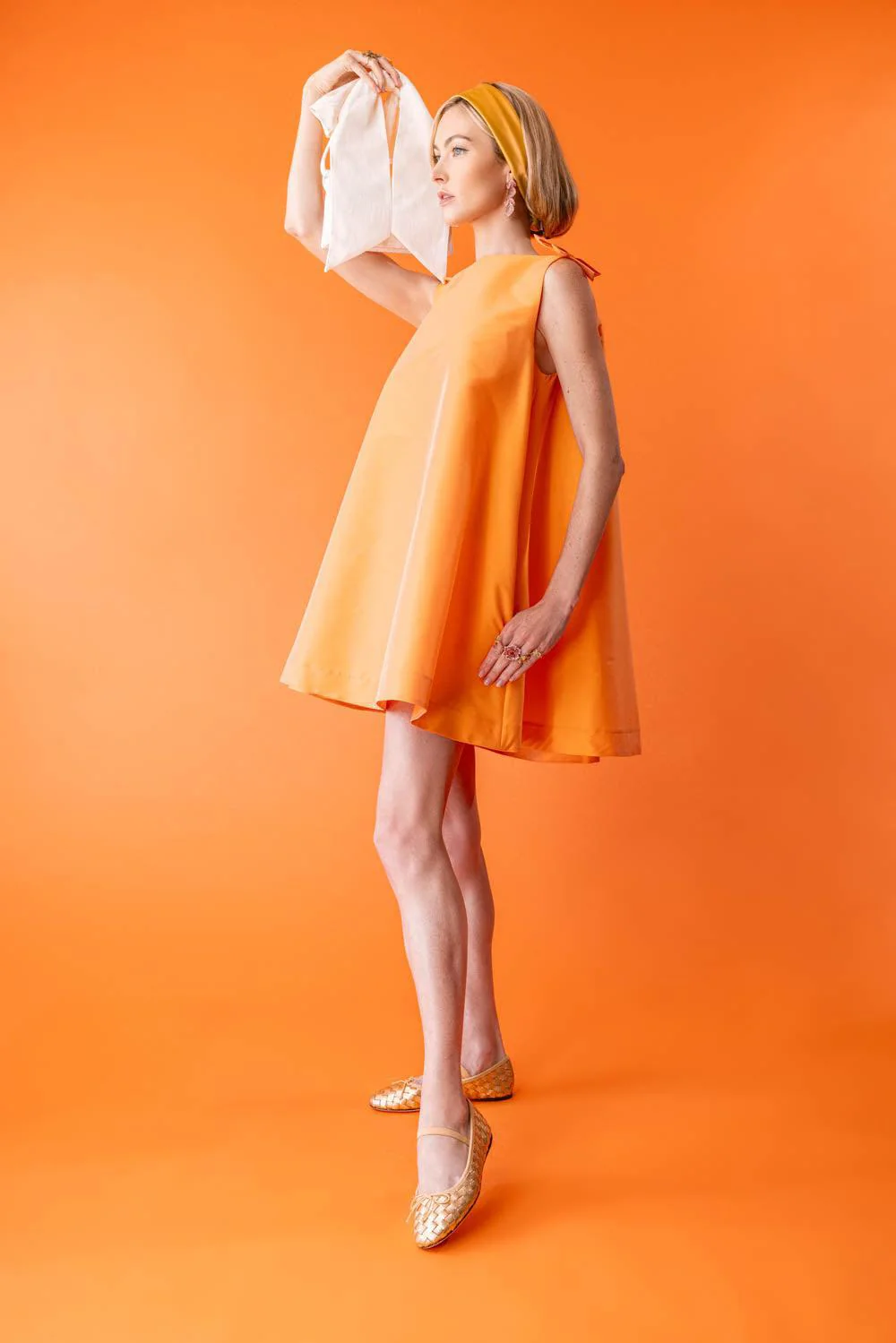 Leonie Flat - Gold - Image 3