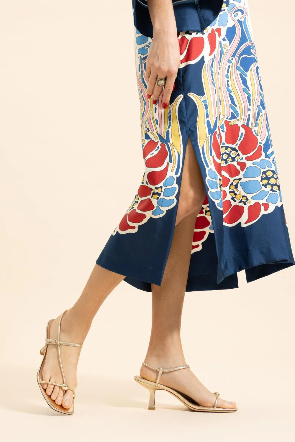 Triana Sandal - Champagne - Image 3