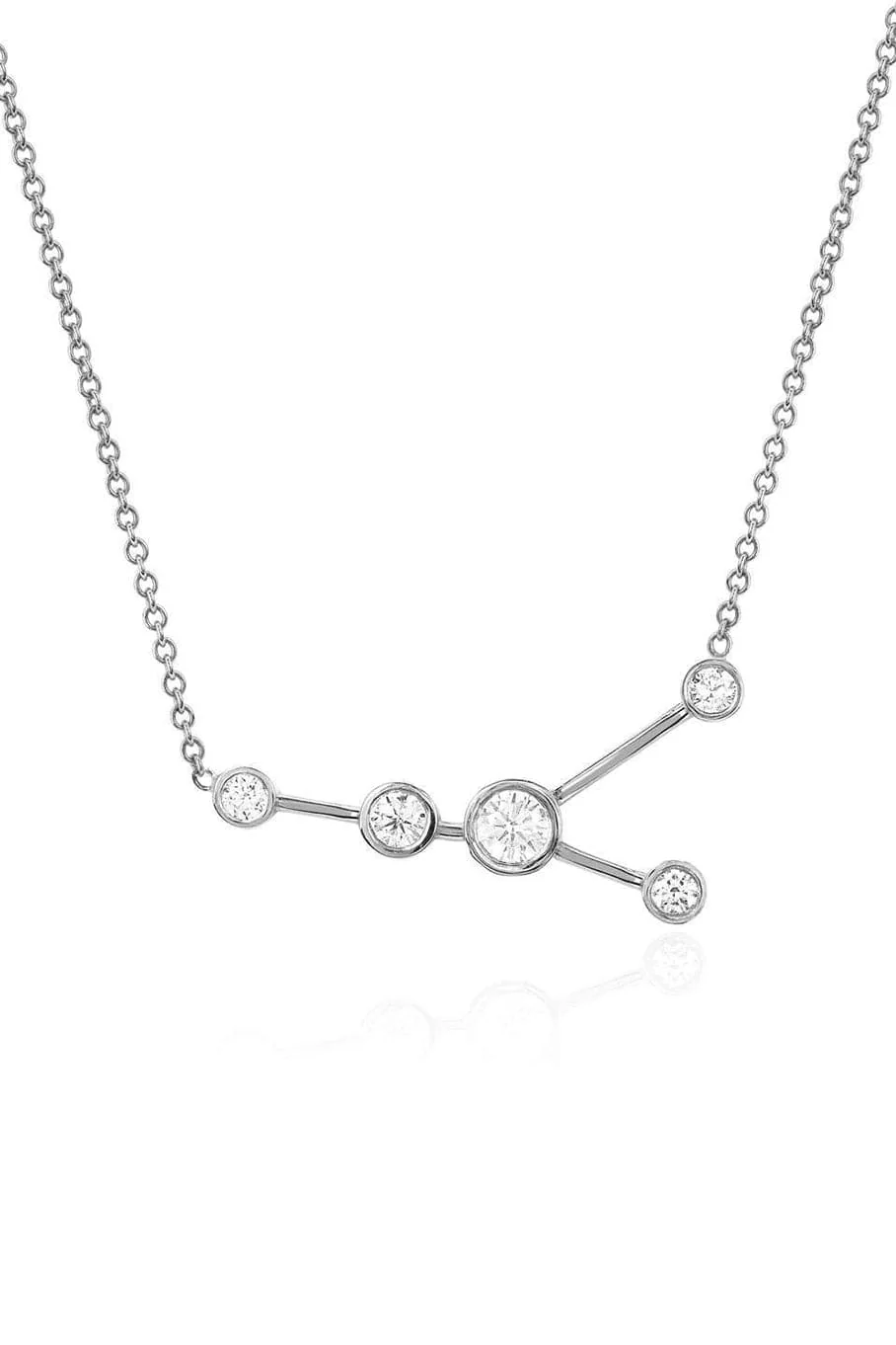 Diamond Cancer Constellation Necklace - Image 5