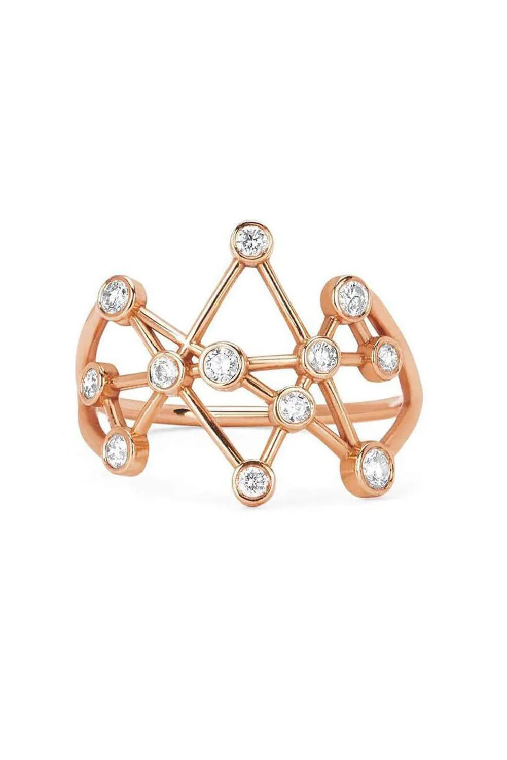 Diamond Petite Midas Star Ring - Image 5