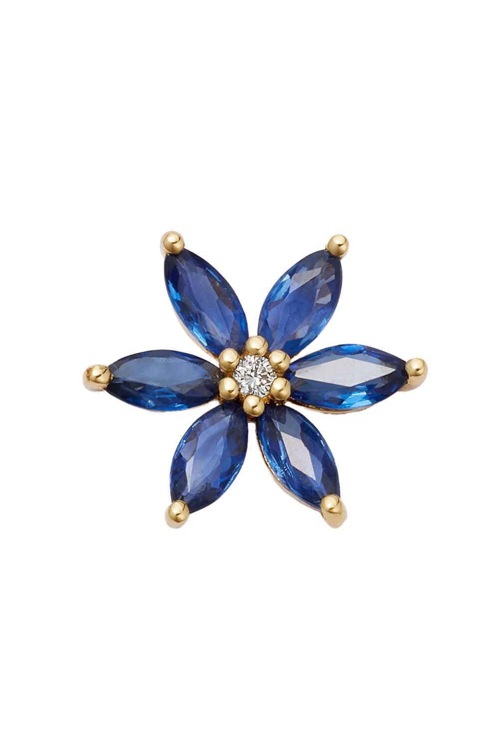 Blue Sapphire Bloom Charm