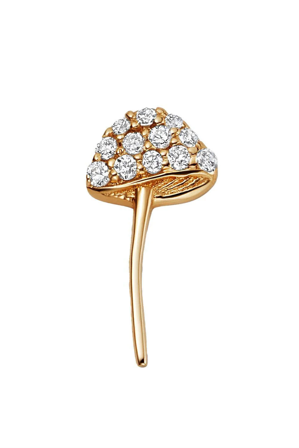Diamond Mushroom Charm
