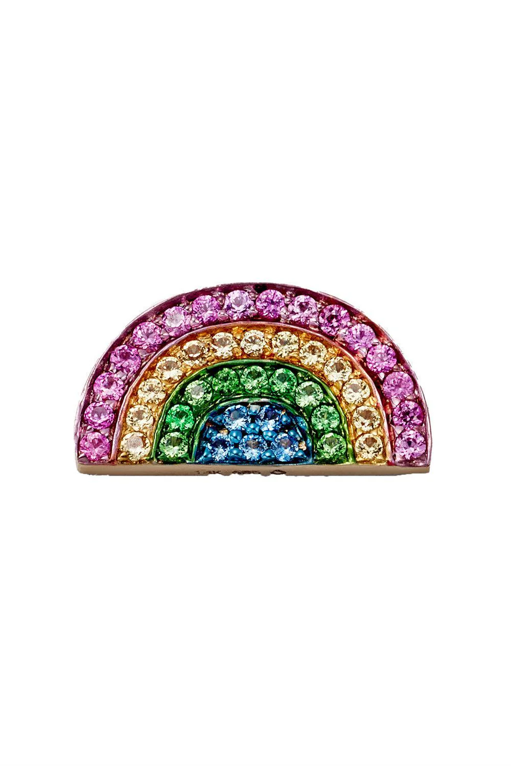 Large Sapphire Rainbow Charm