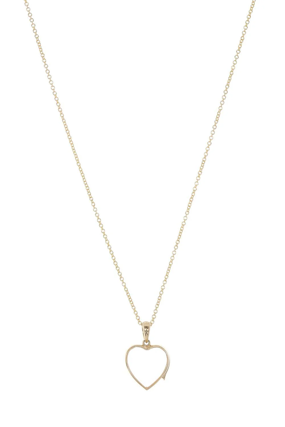 Midi Heart Locket Pendant Neklace