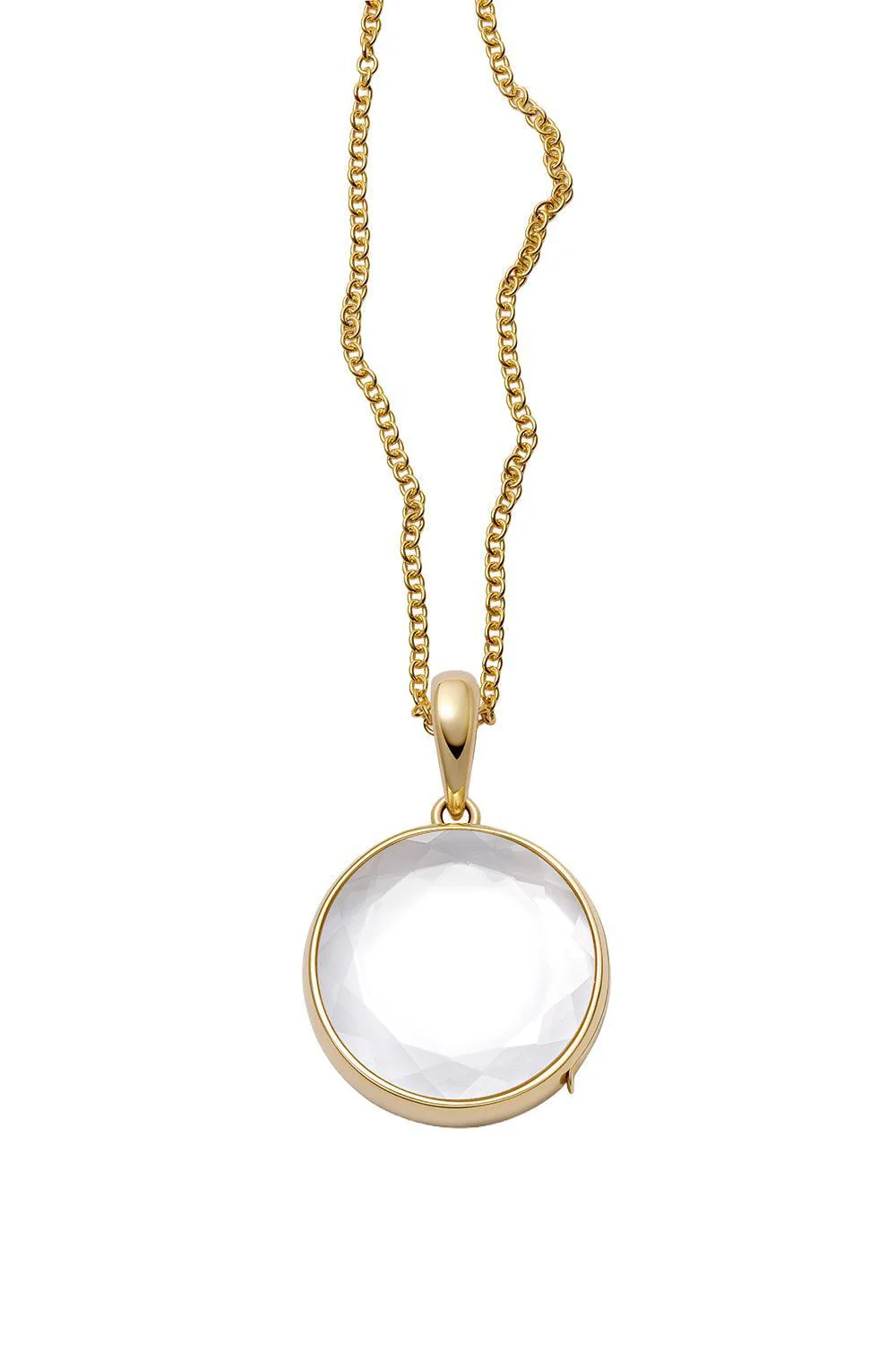 Midi Round Locket Necklace