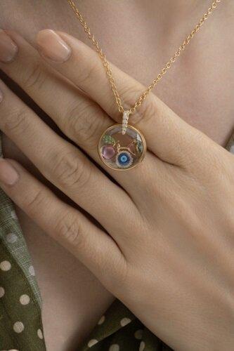 Tsavorite Peas In Pod Charm - Image 3