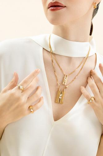 Diamond Diamond Small Blade Necklace - Image 2