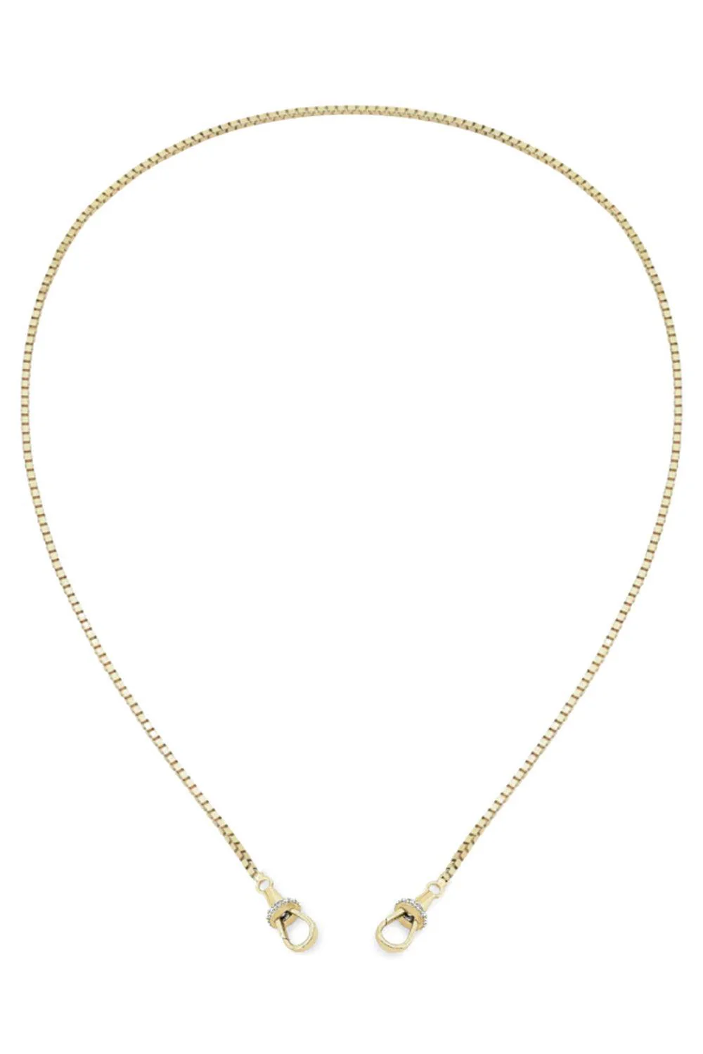 Diamond Iridescent Chain Necklace