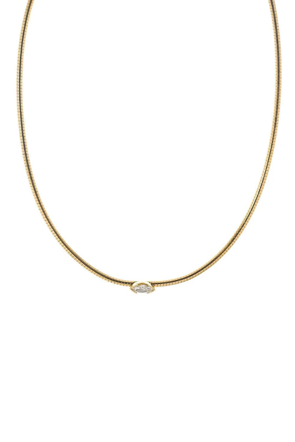 Diamond Marquise Deco Necklace