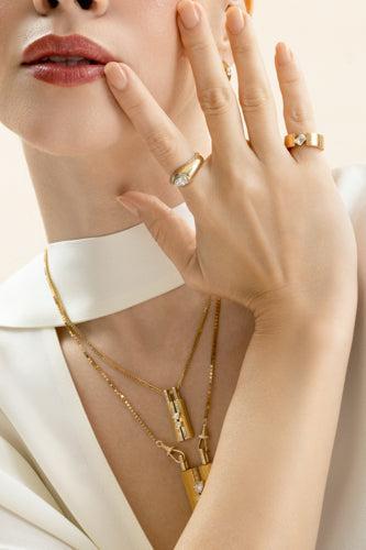 Diamond Mini Eres Ring - Image 3