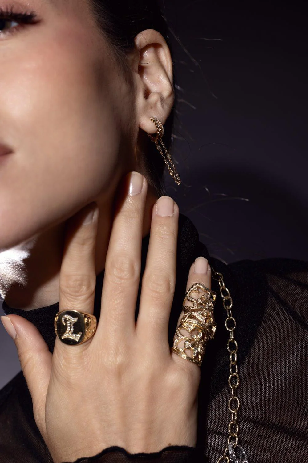 Double Fleur-De-Lis Ring - Image 3