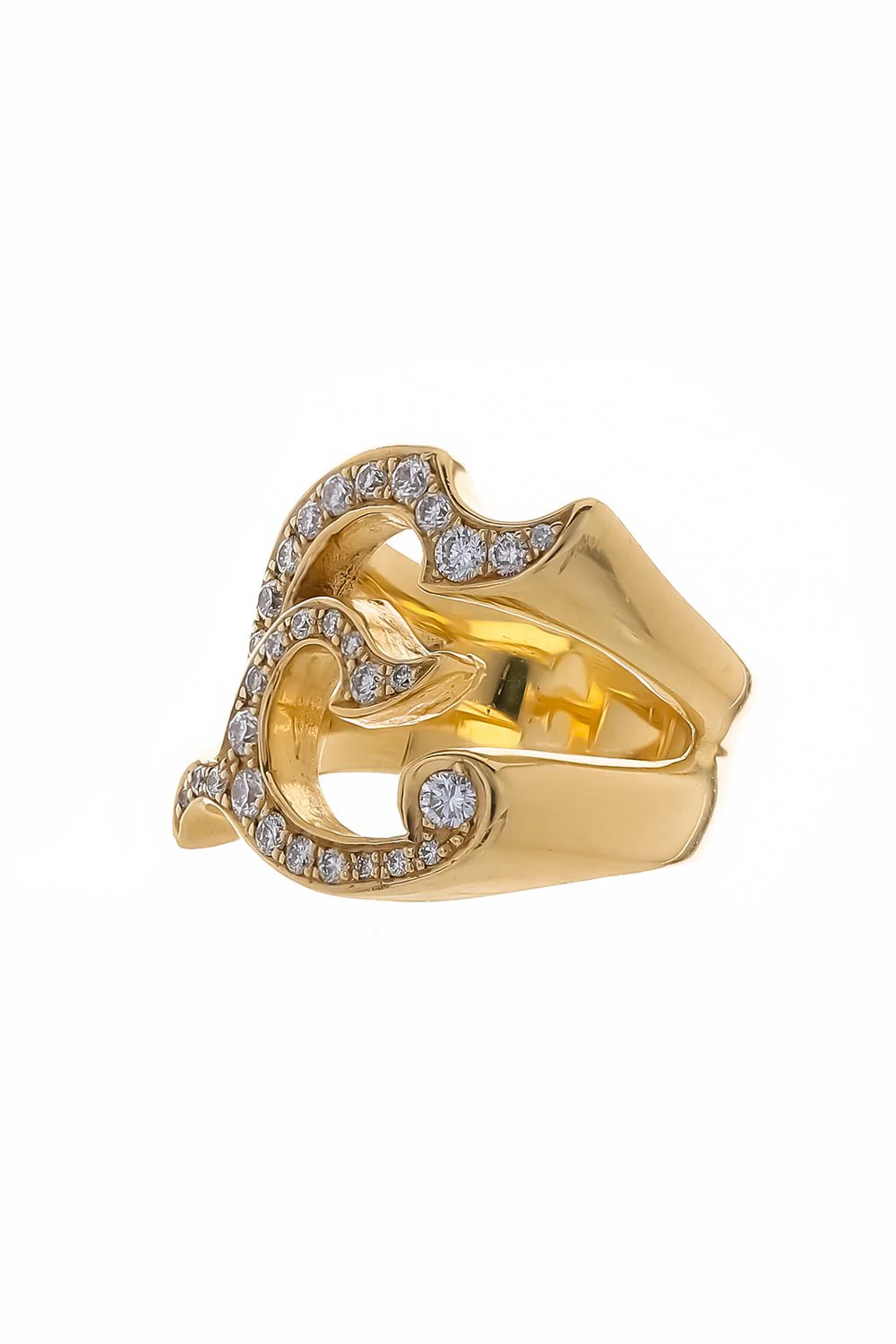 Gothic E Ring - Image 6