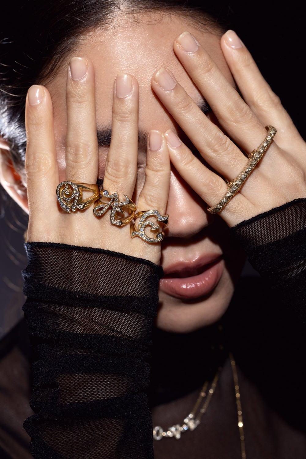 Gothic V Ring - Image 5