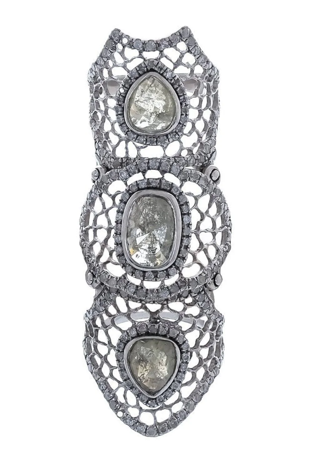 Medium Spiderweb Ring