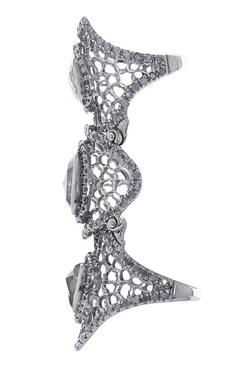 Medium Spiderweb Ring - Image 6