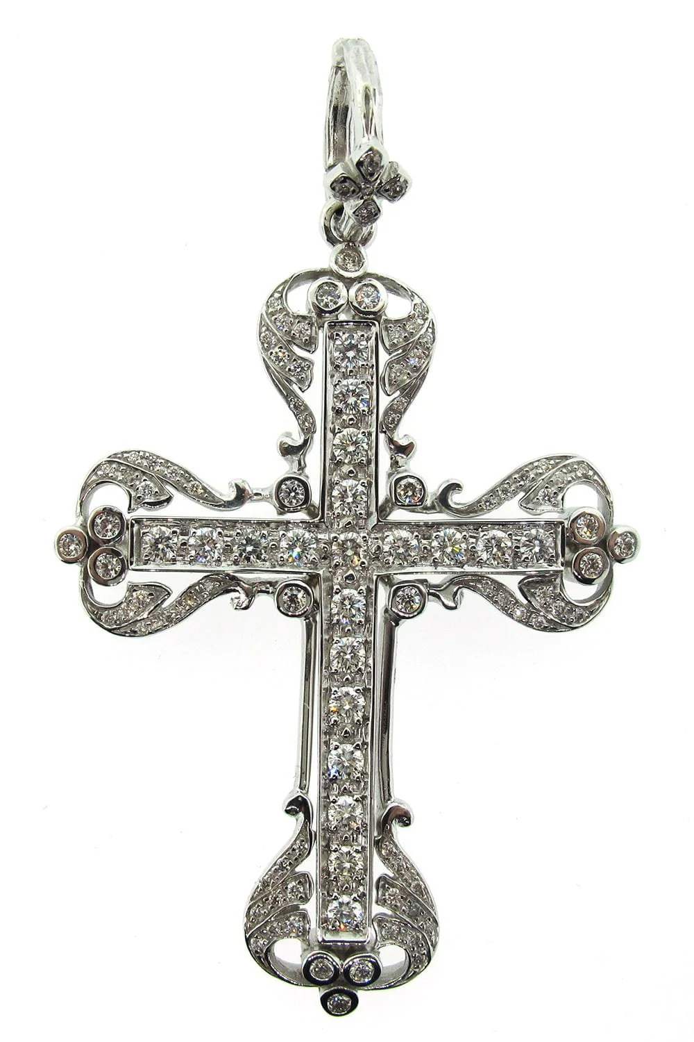 Small Diamond Cross Pendant