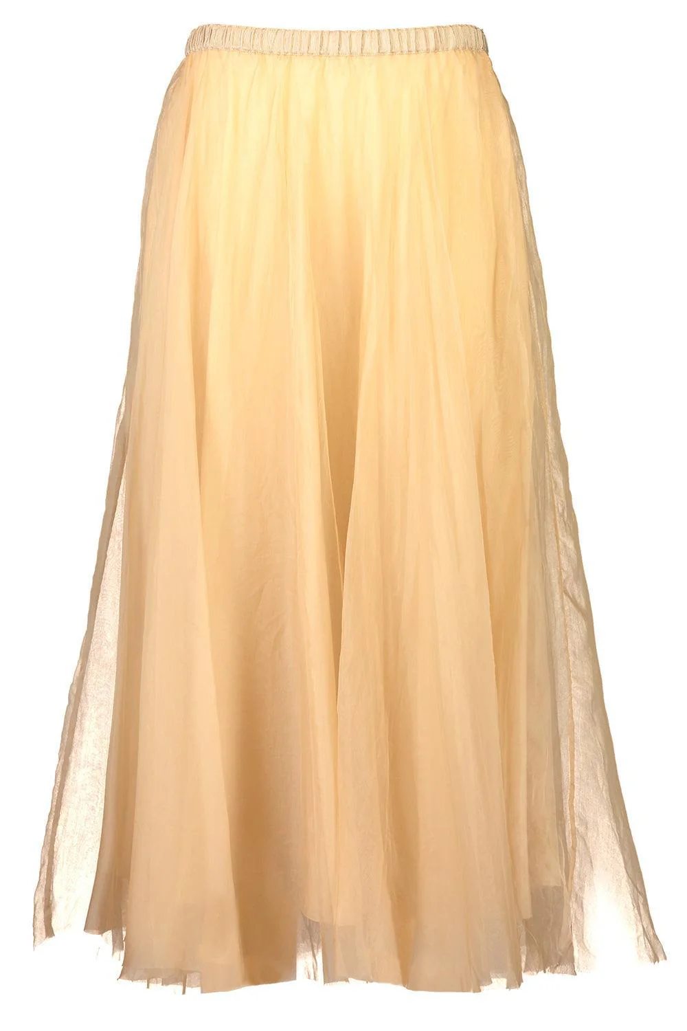 Draped Midi Skirt