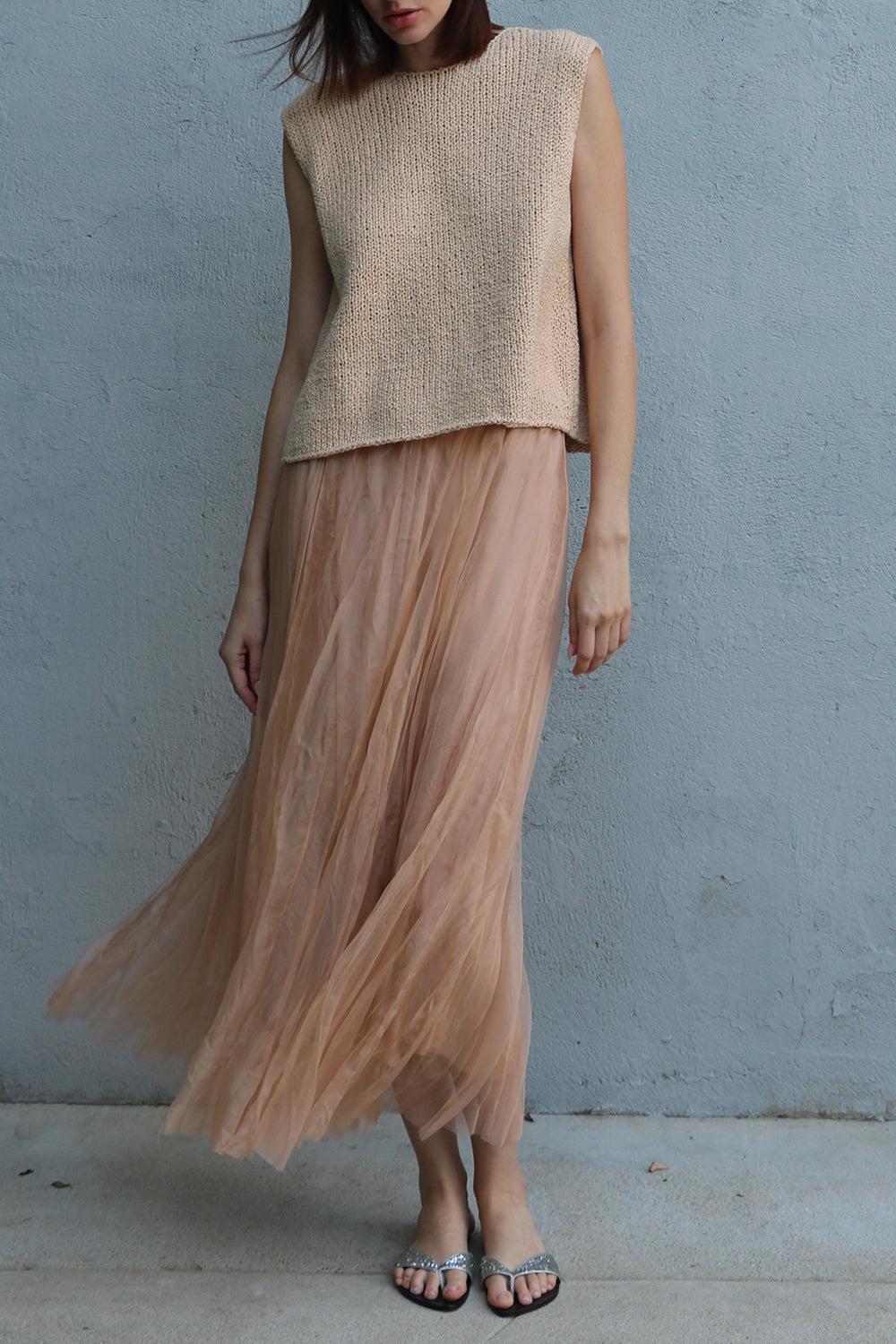 Draped Midi Skirt - Image 2