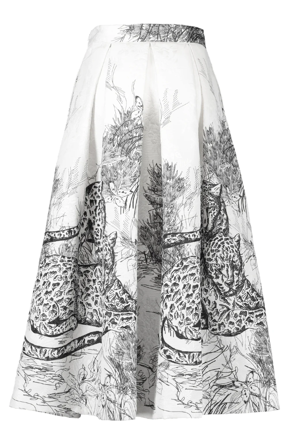 Luna Midi Skirt - Black - Image 5