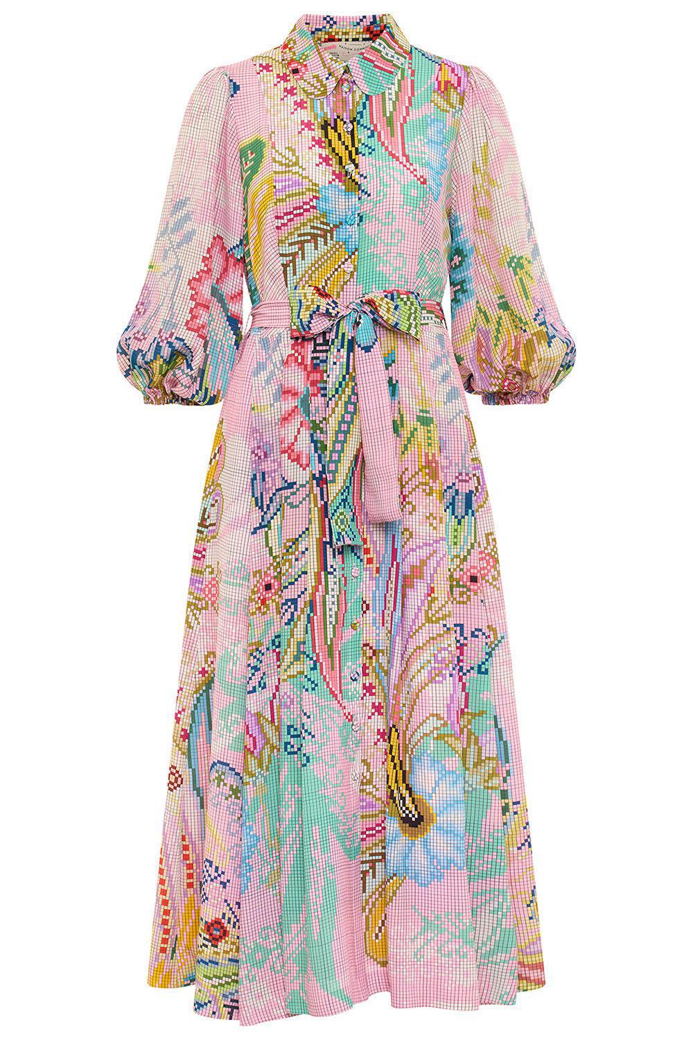 Belted Midi Dress