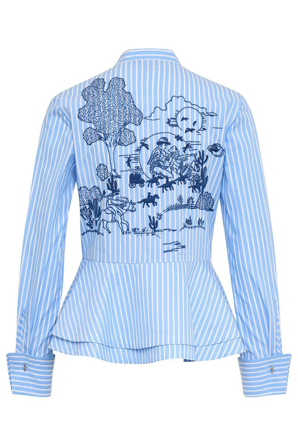 Cascade Ruffle Blouse - Image 5
