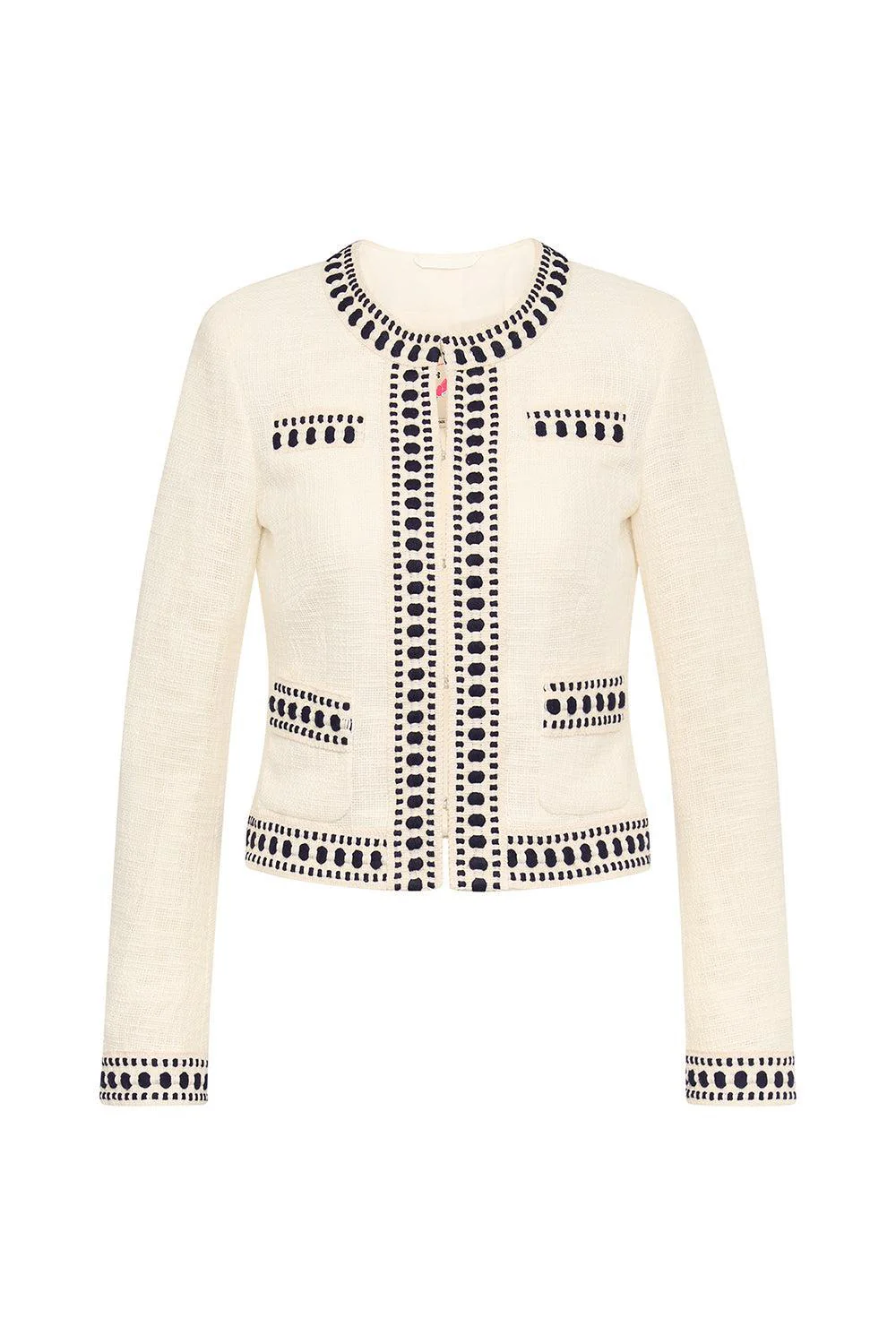 Contrast Trim Jacket