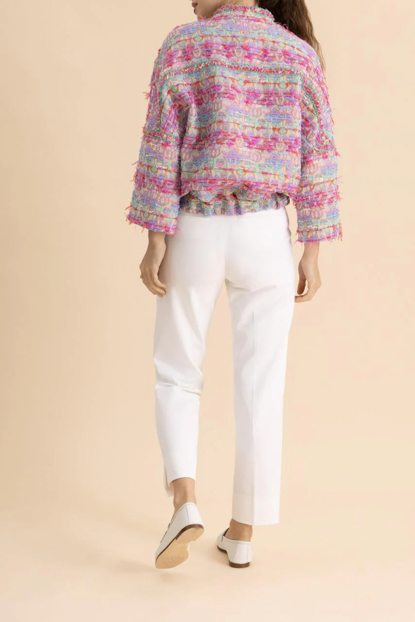 Eyelash Bomber Jacket - Image 4
