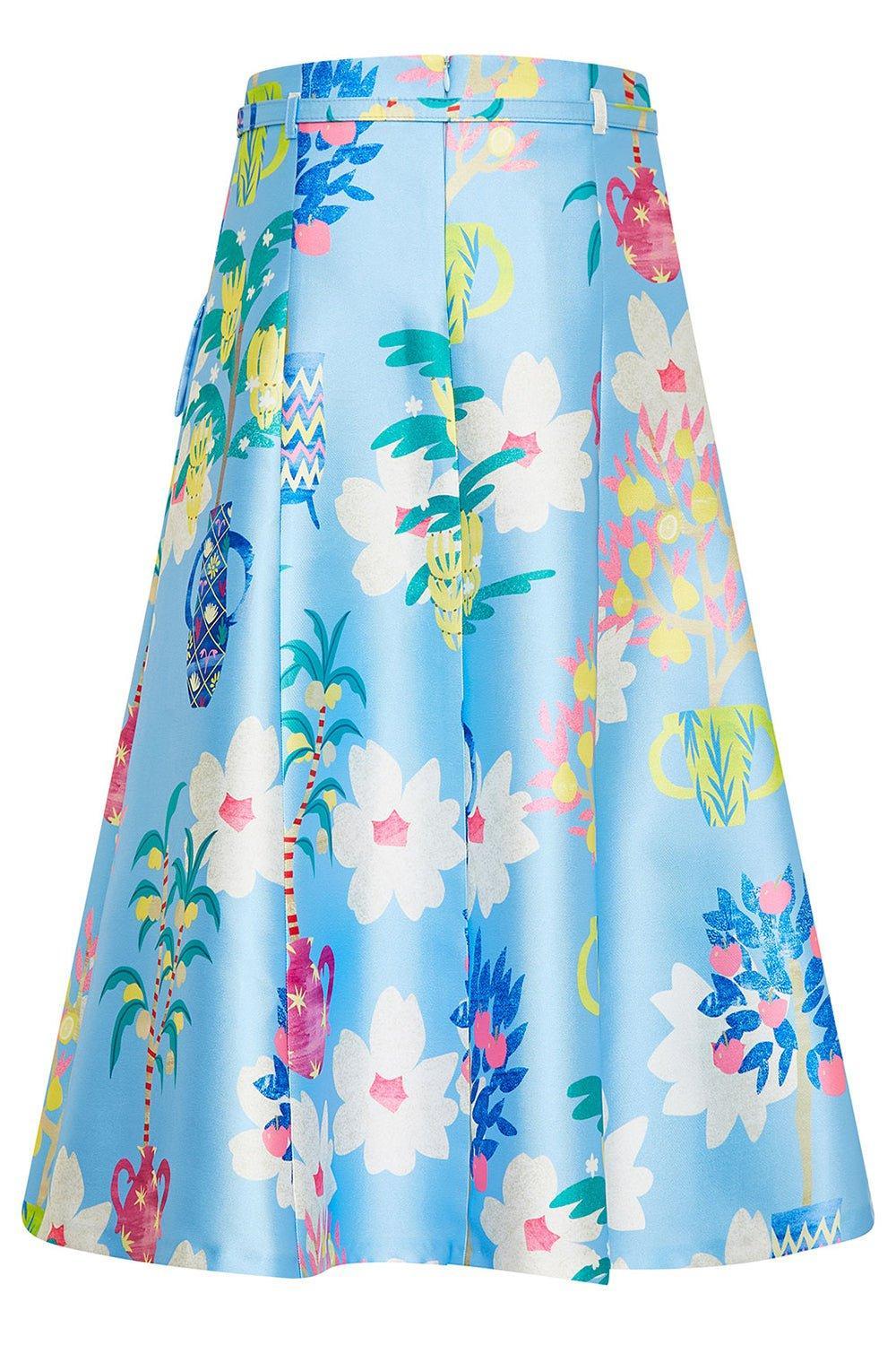 Floral Midi Skirt
