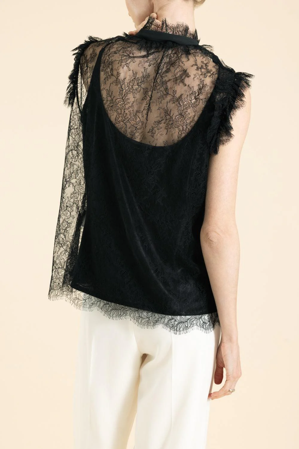 Lace Cami Blouse - Image 4