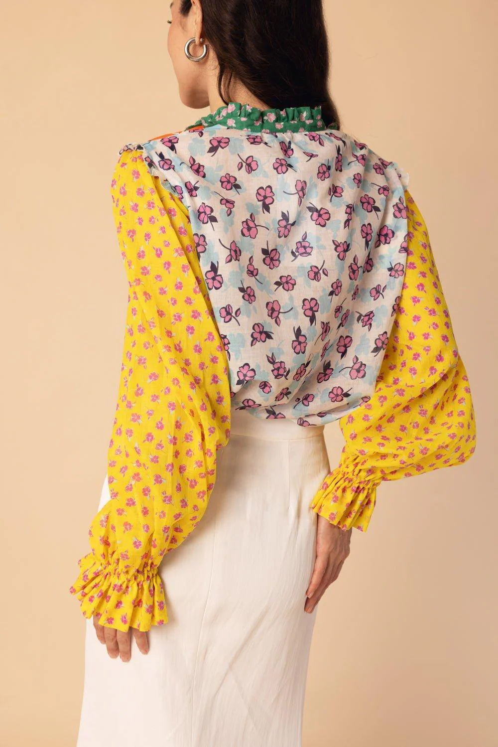 Patchwork Blouse - Image 4