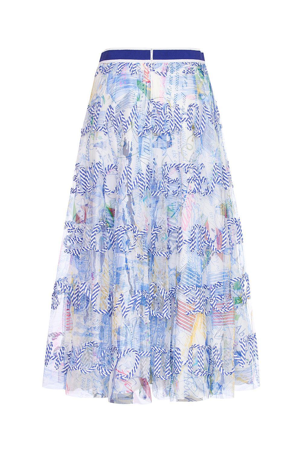 Scripted Midi Skirt - Image 3