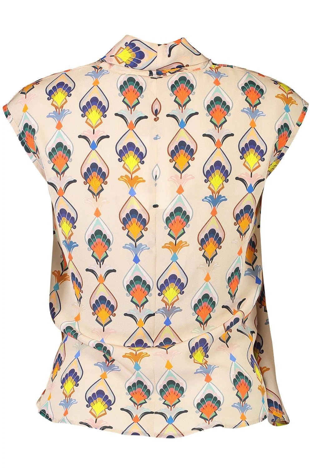 Sleeveless Floral Blouse - Image 5
