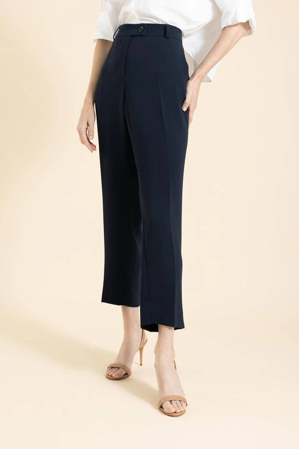 Tab Front Travel Slim Ankle Pant - Image 2