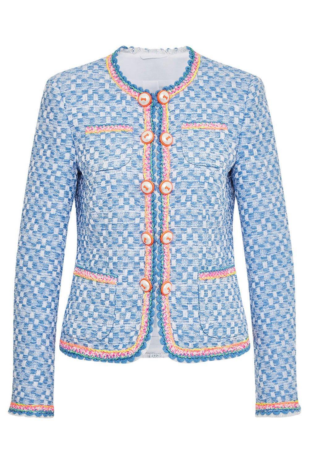 Tweed Buttoned Jacket