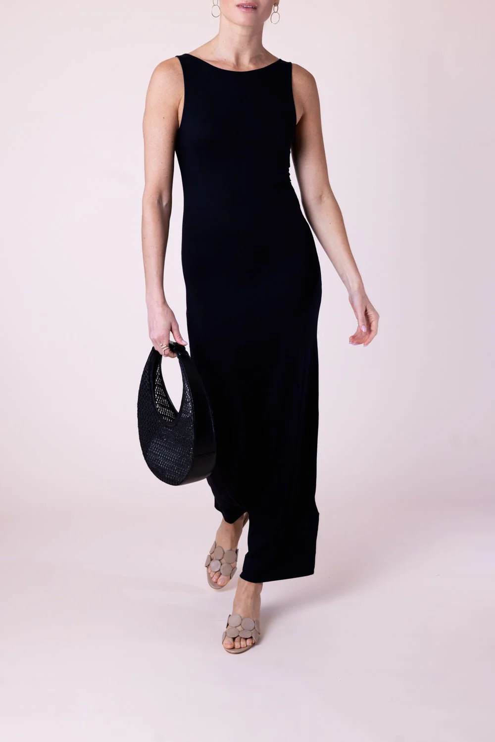 Boatneck Maxi Dress - Image 2