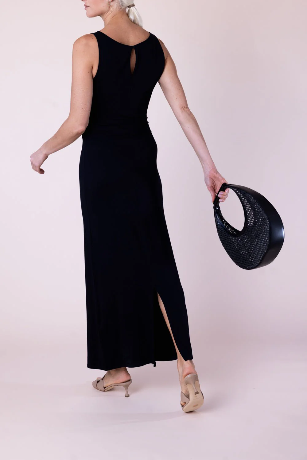 Boatneck Maxi Dress - Image 5