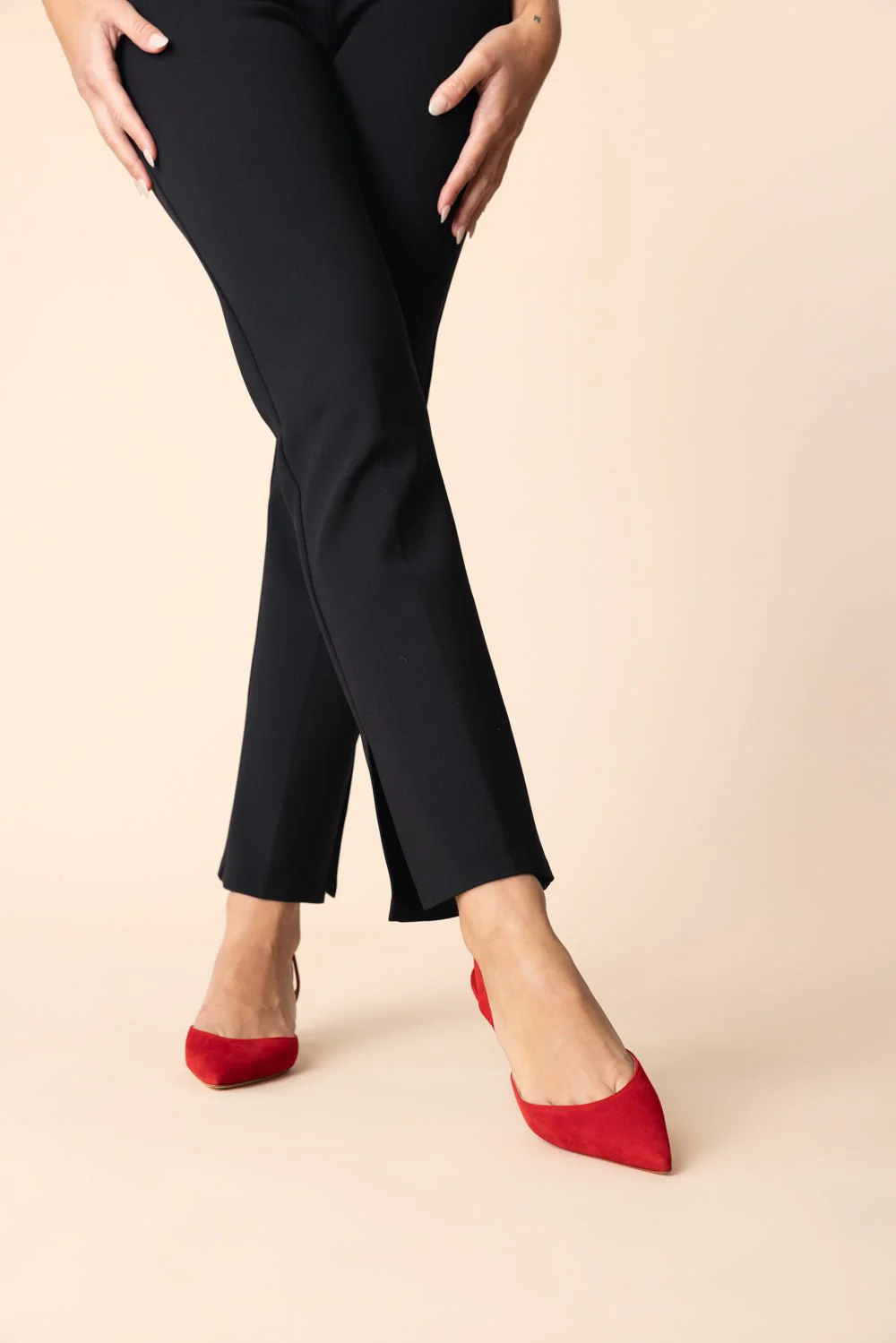 Carolyne Pump 50 - Bright Red - Image 4