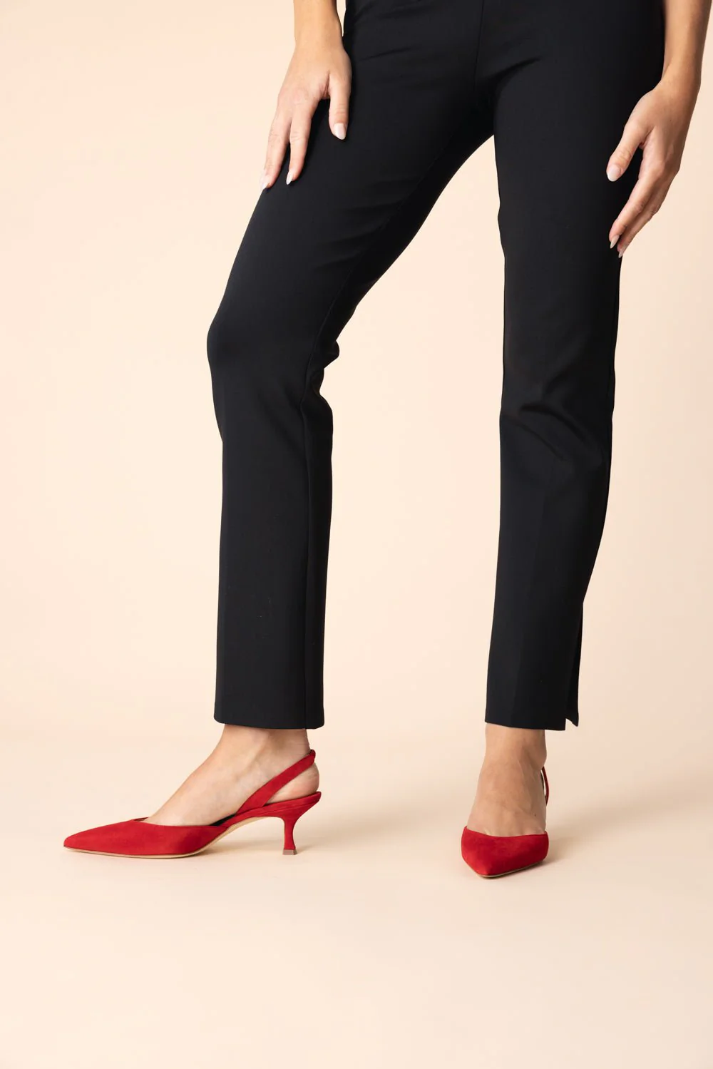 Carolyne Pump 50 - Bright Red - Image 5