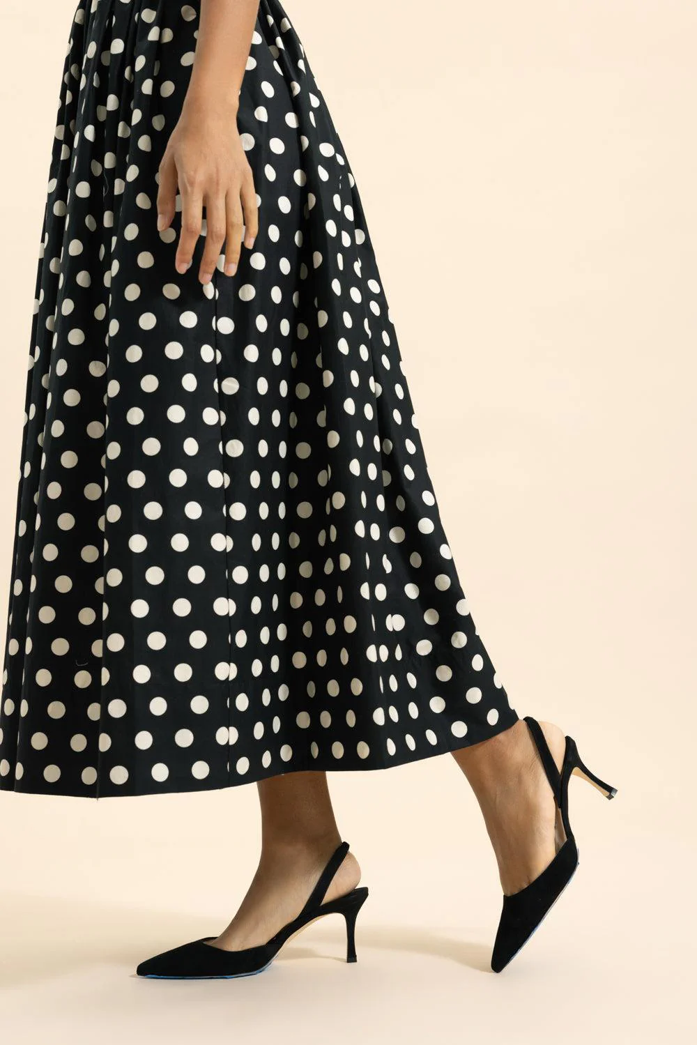 Carolyne Pump 70 - Black Suede - Image 3