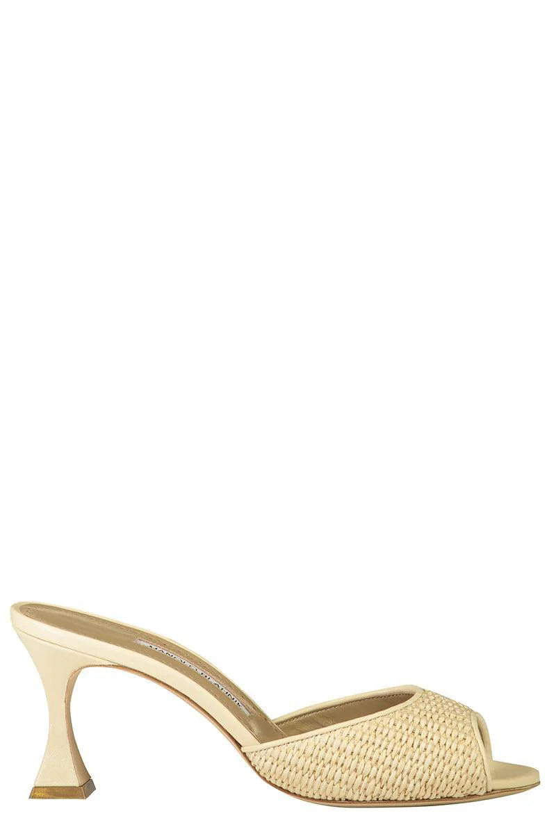 Jadara Mule 70 - Light Khaki Cream