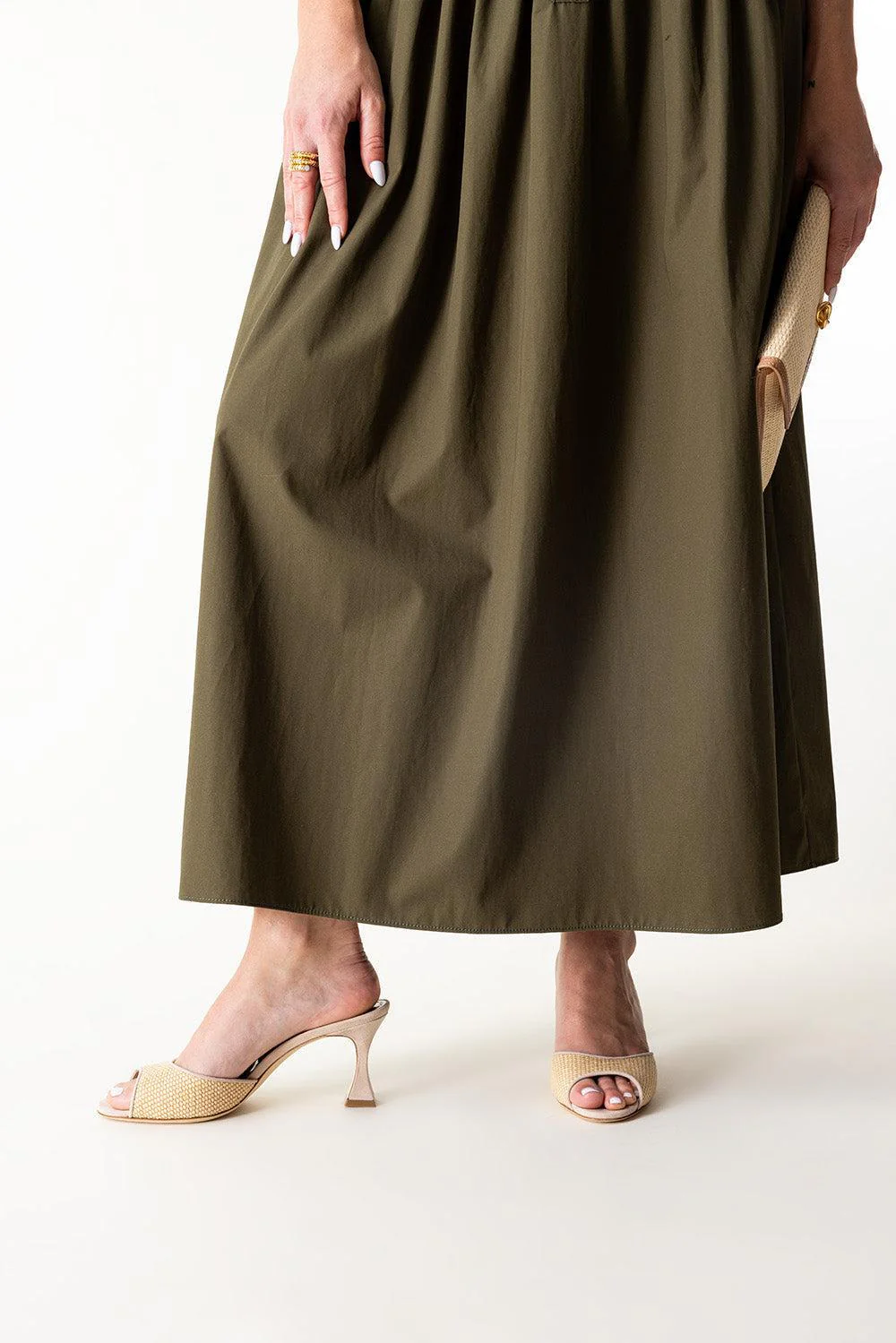 Jadarona Mules - Dark Cream - Image 3