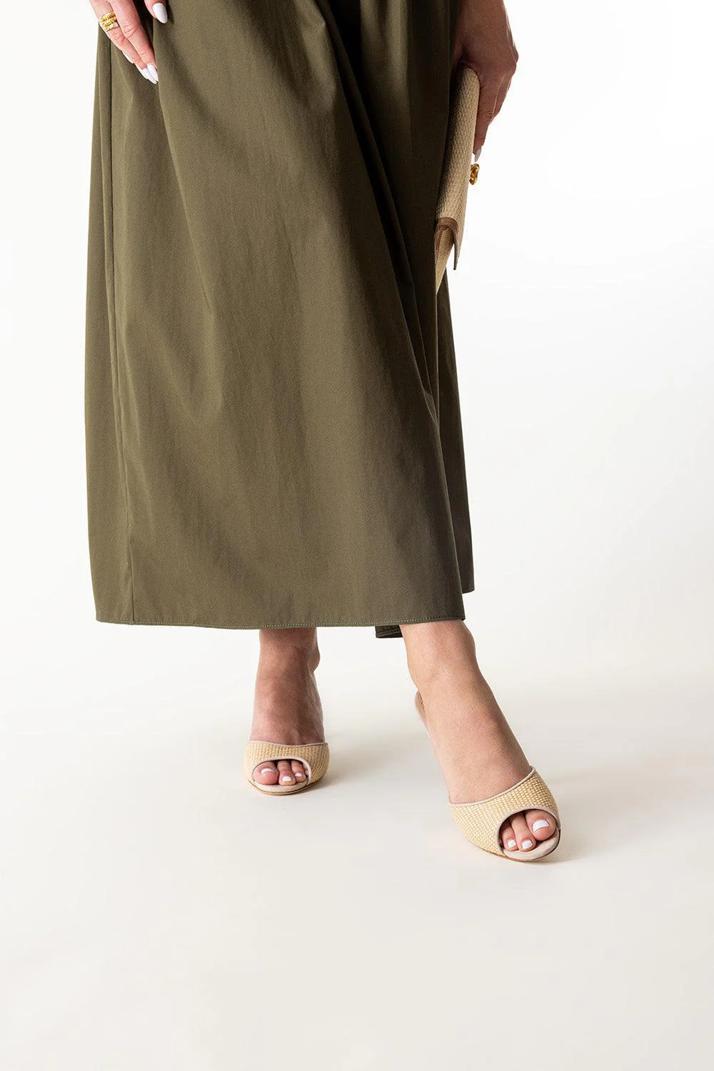 Jadarona Mules - Dark Cream - Image 4