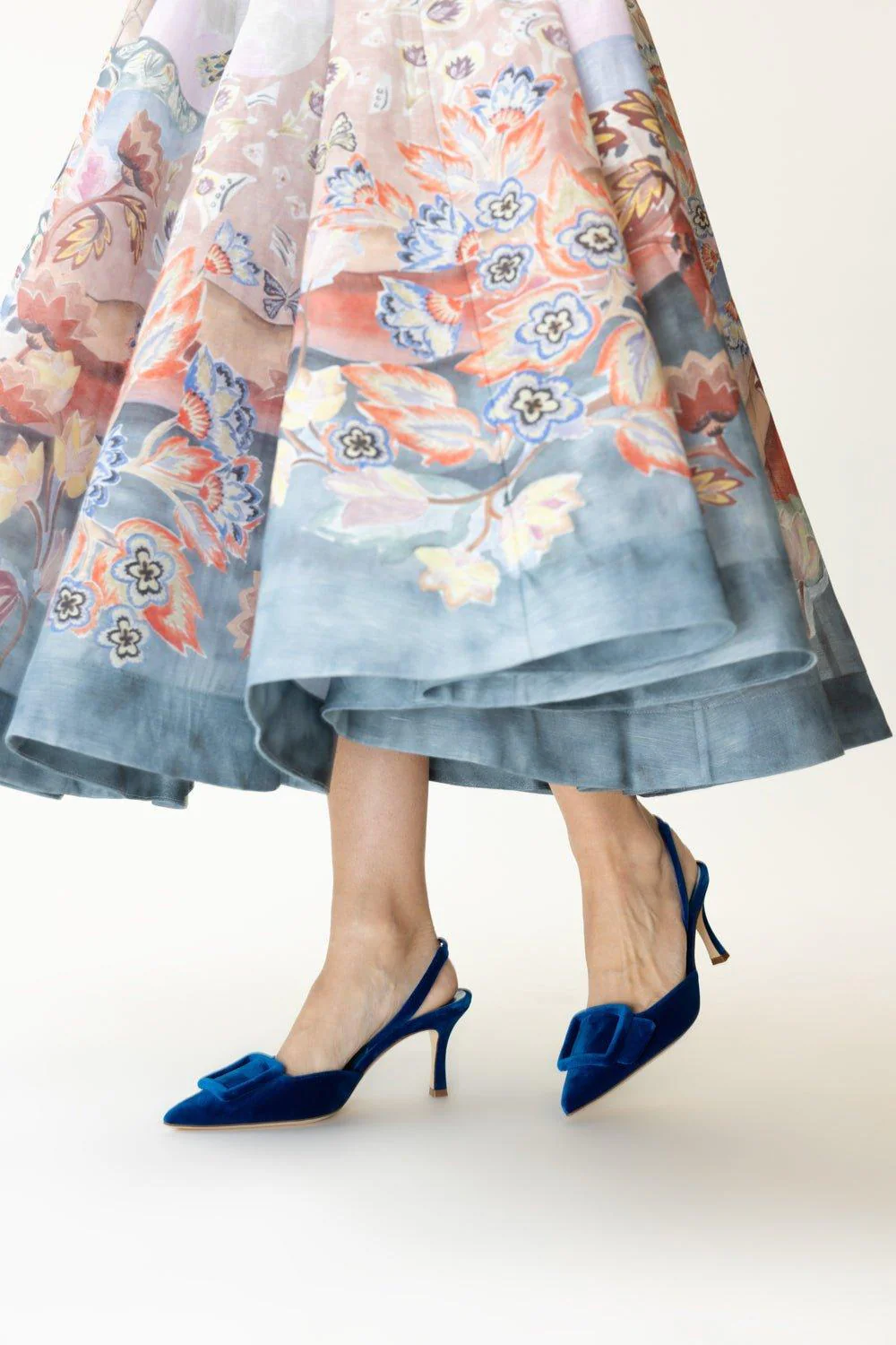 Maysli Slingback Pump - Bright Blue - Image 3